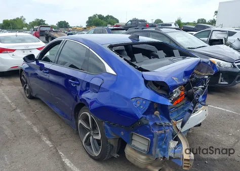 2022 Honda Accord Sport z USA, uszkodzony, nr VIN 1HGCV1F39NA005206